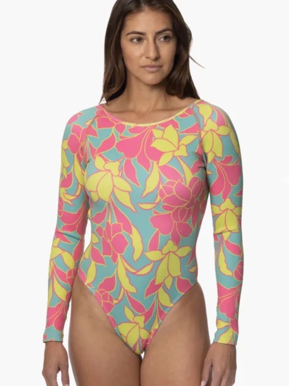 NWT JOLYN Lennon Surf Suit XL Treasure Island One Piece Swimsuit Surf Swim NWT